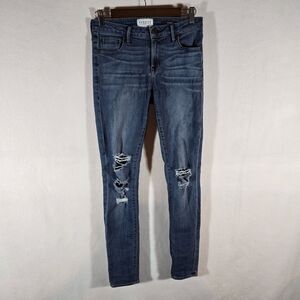 Parker Smith Jeans Women’s Size 26 Bowery pants Denim Ripped